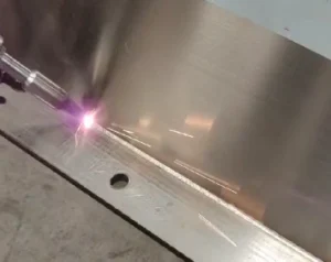 Aluminum alloy fillet welding