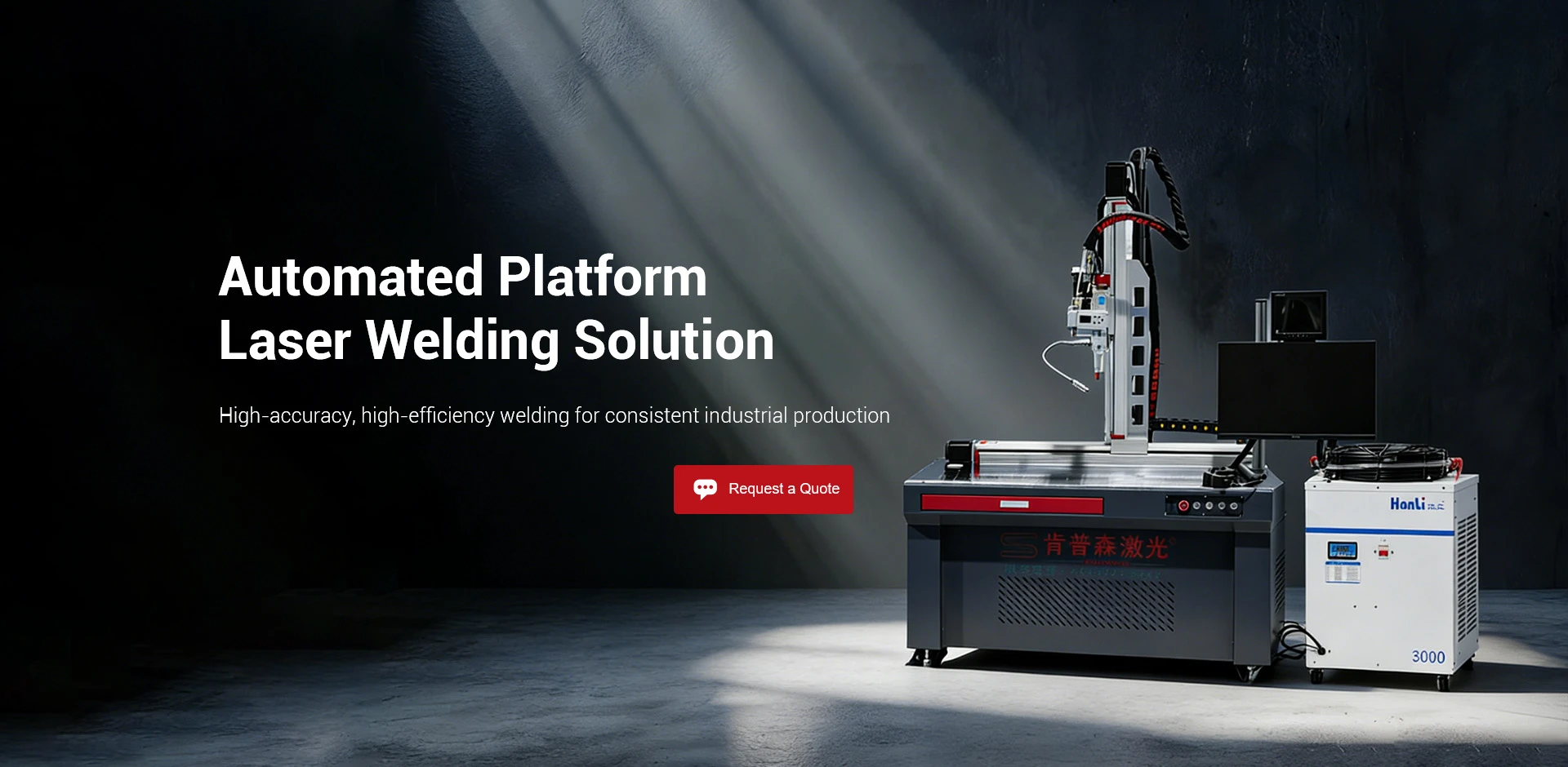 High-Precision Smart Automatic Laser Welding Machine