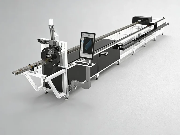 CNC Fiber Laser Tube Cutting Machine