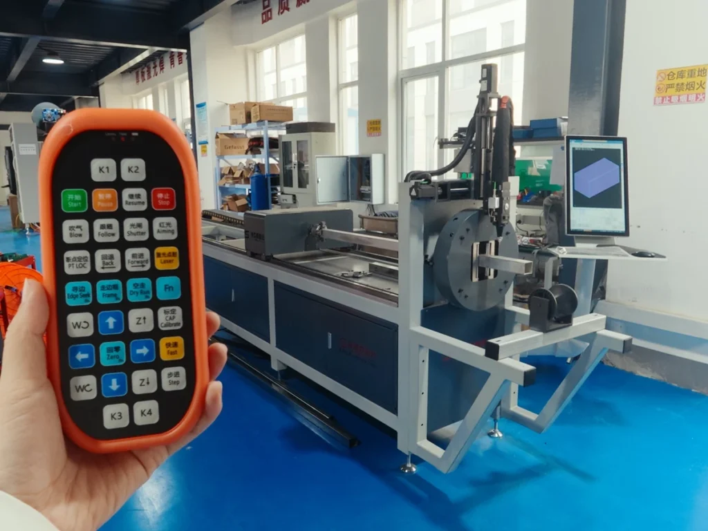 CNC Fiber Laser Tube Cutting Machine