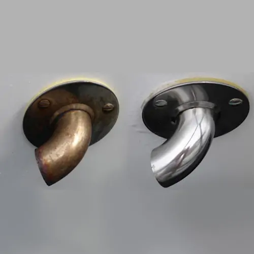 Laser rust removal effect demonstration (3)