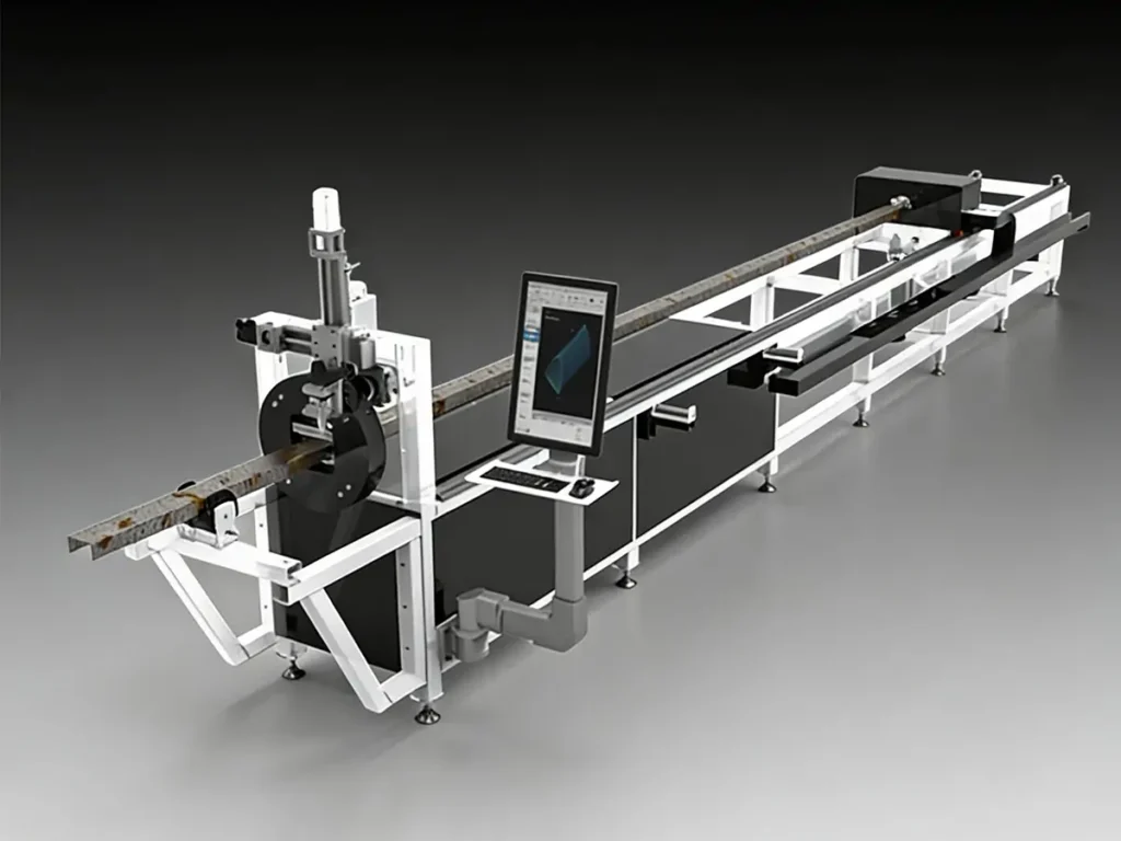 Square Tube Laser Cutting Machine