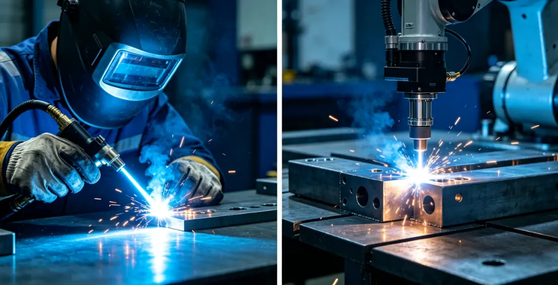 handheld laser welder, automated laser welding