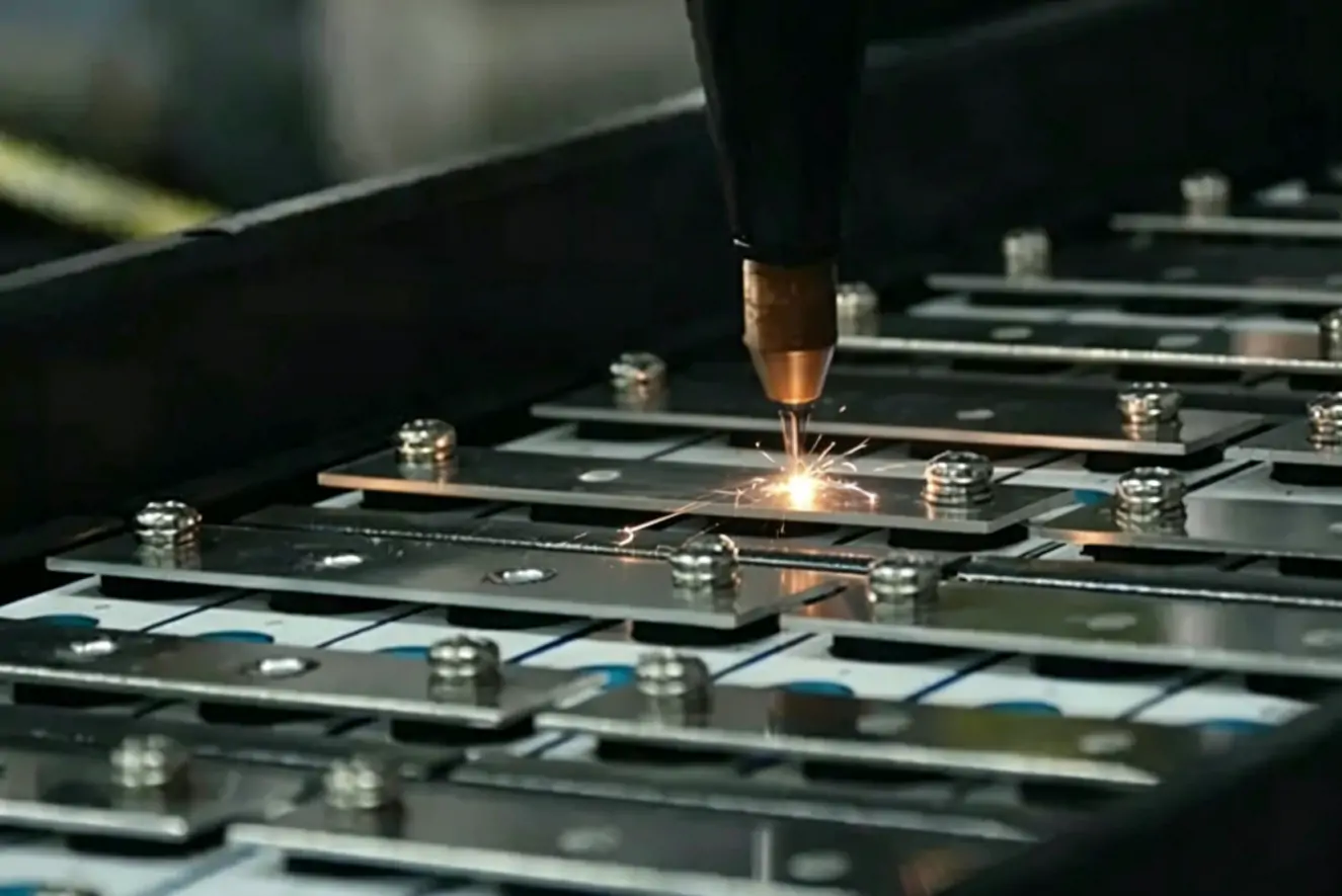 Battery Laser Spot Welding Machine