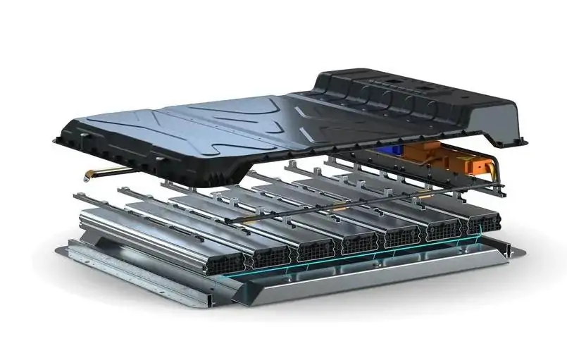 Battery pack aluminum alloy housing structural parts