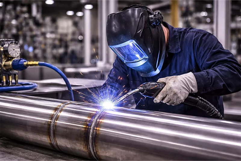 Handheld Laser Welding vs MIG Welding:MIG Welding