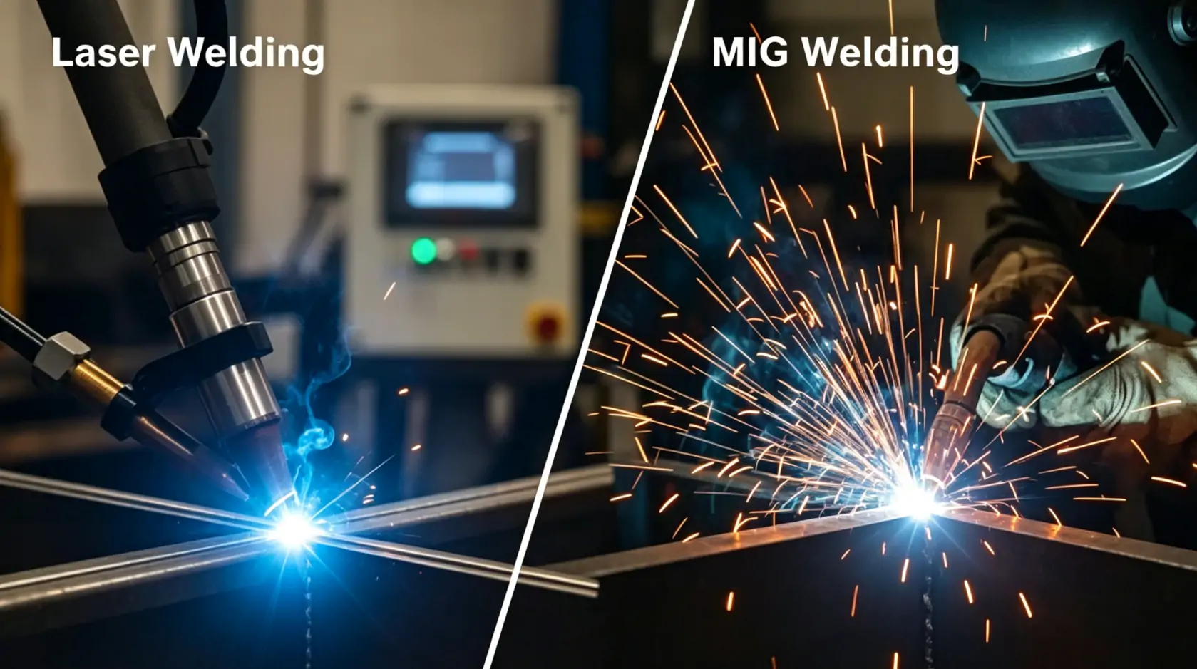 Handheld Laser Welding vs MIG Welding