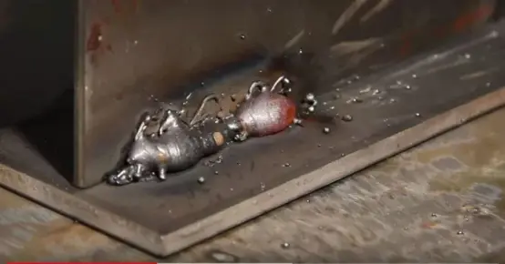 Unstable weld penetration