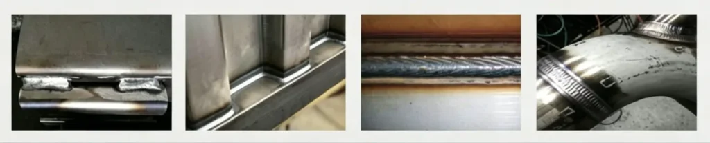 With shielding gas