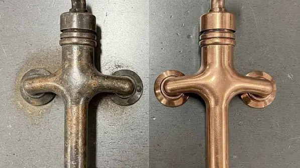 Copper Laser Cleaning