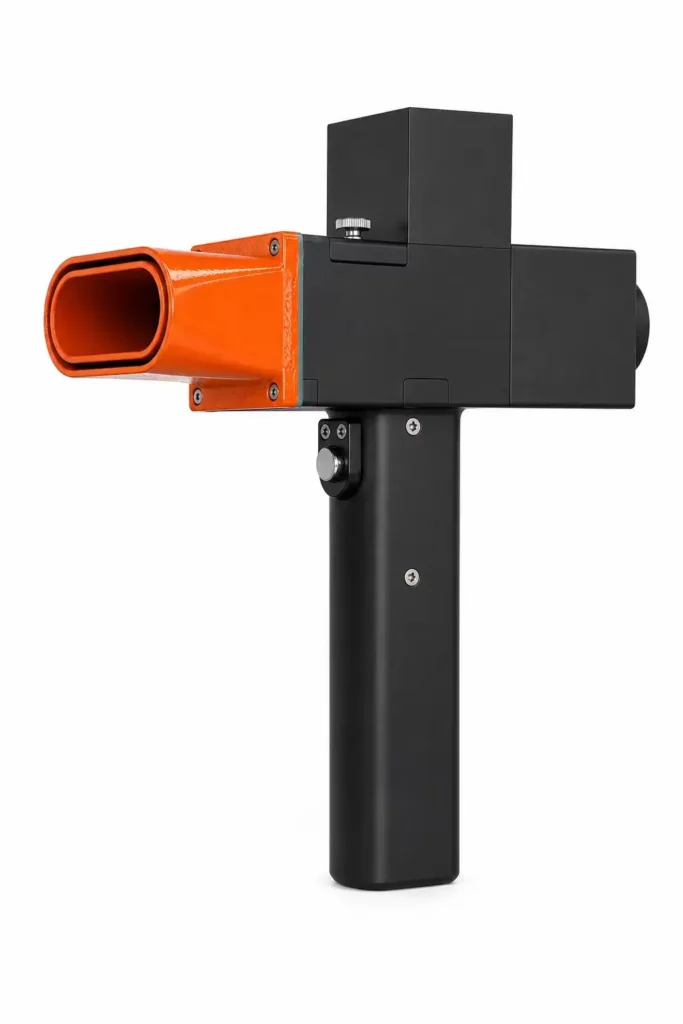 Self-Blowing Handheld Laser Rust Removal Machine Bullet tip