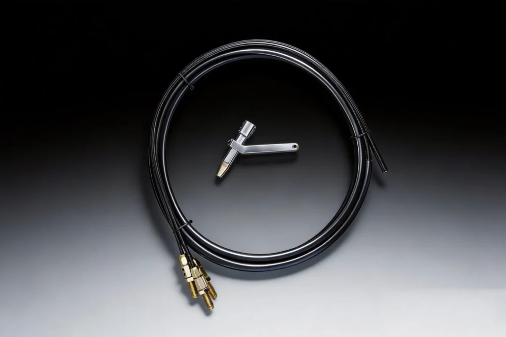 Three-way threaded pipe and bracket 1