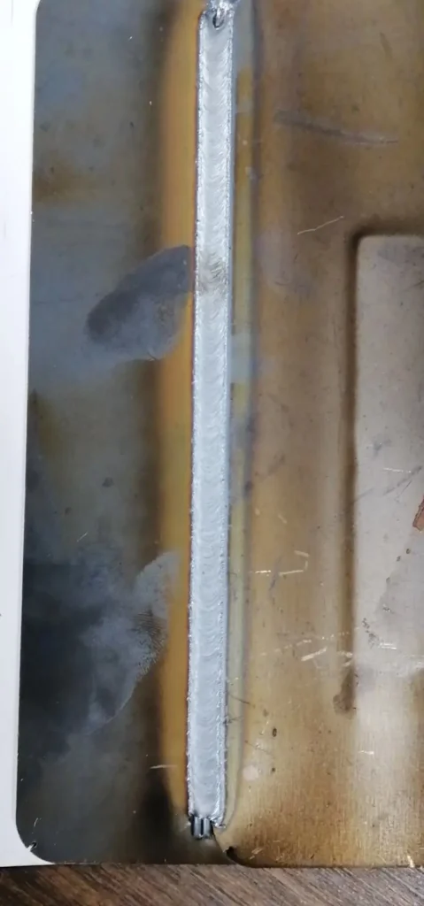 Welding Results with Dual-Wire Feeding