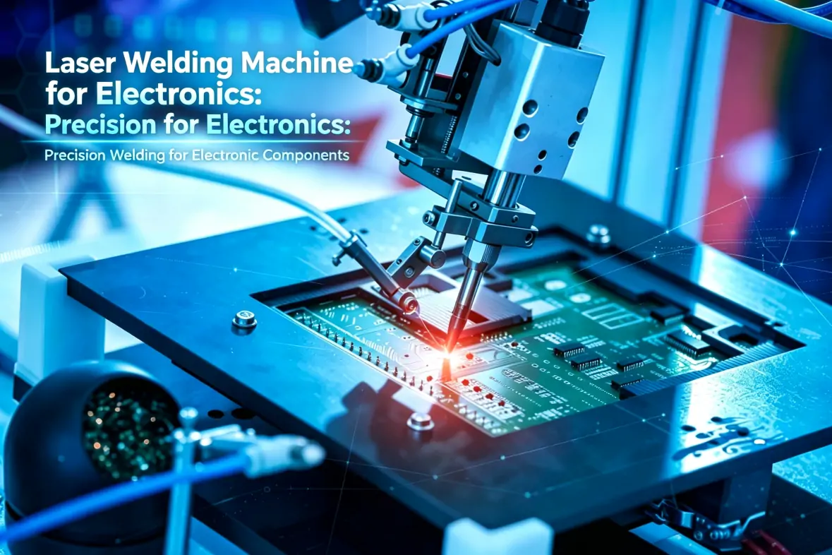 Saldatrice laser per componenti elettronici