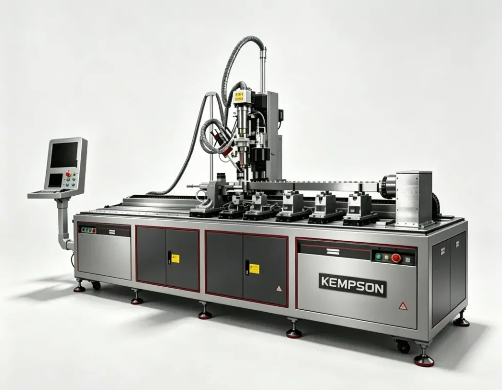 Macchina per saldatura laser di collettori d'acqua