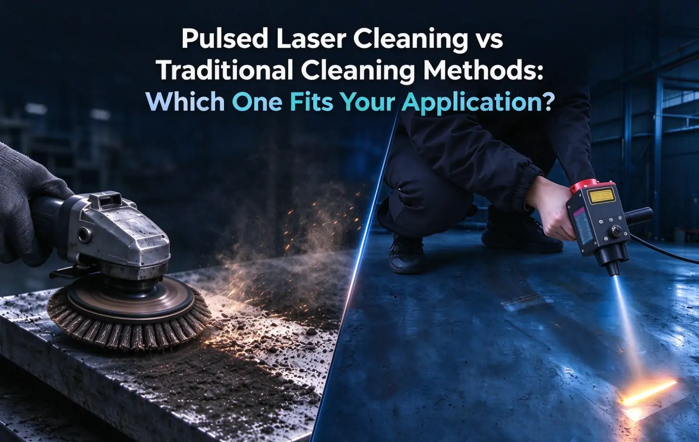 Pulsed Laser Cleaning vs Traditional Cleaning Methods